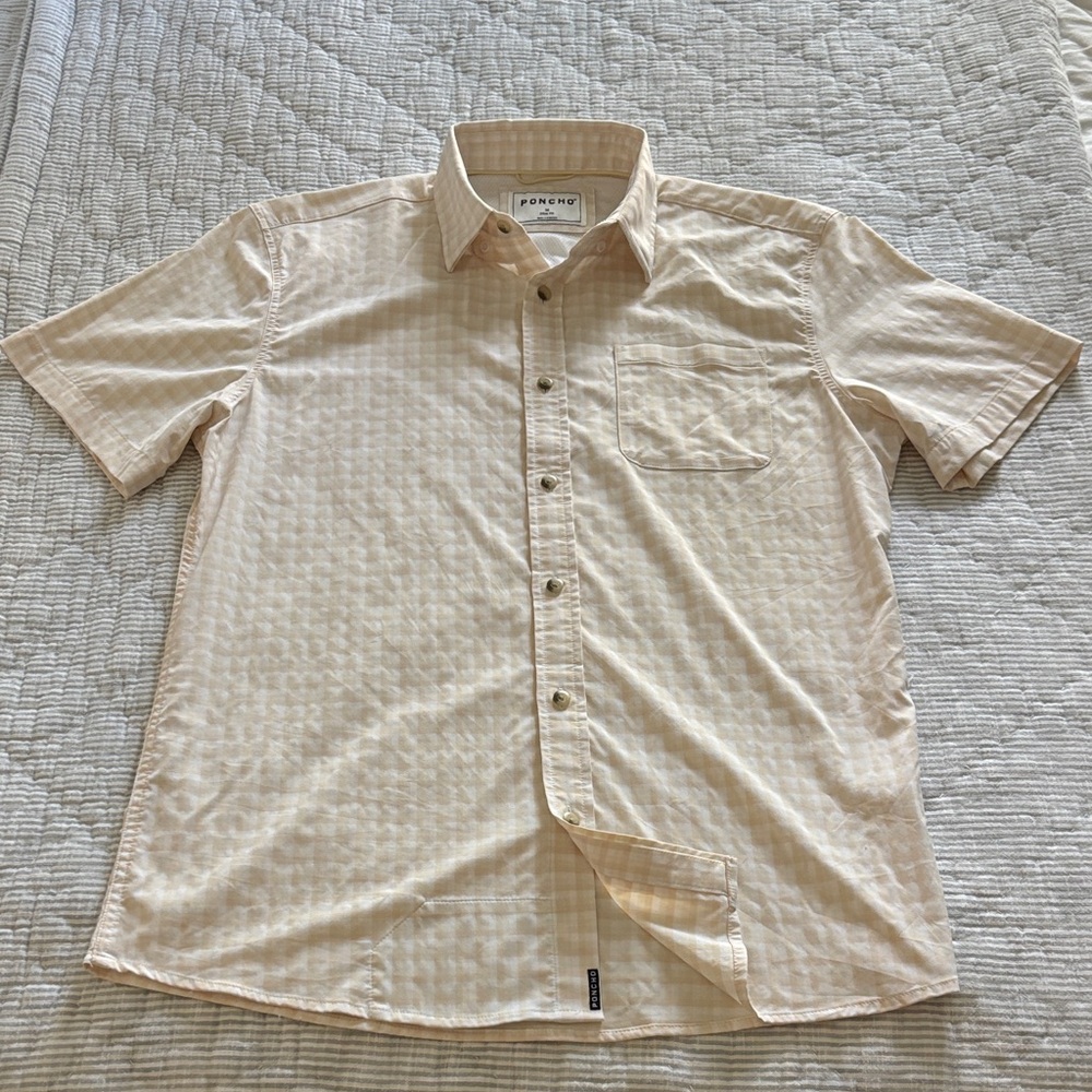 Poncho Ultra Light “Cabo” yellow shirt